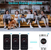 SALCAR WiFi Radiator Thermostat – Smart thermostat for radiators, compatible with Alexa & Google Assistant, app control via Tuya, programmable, no gateway required